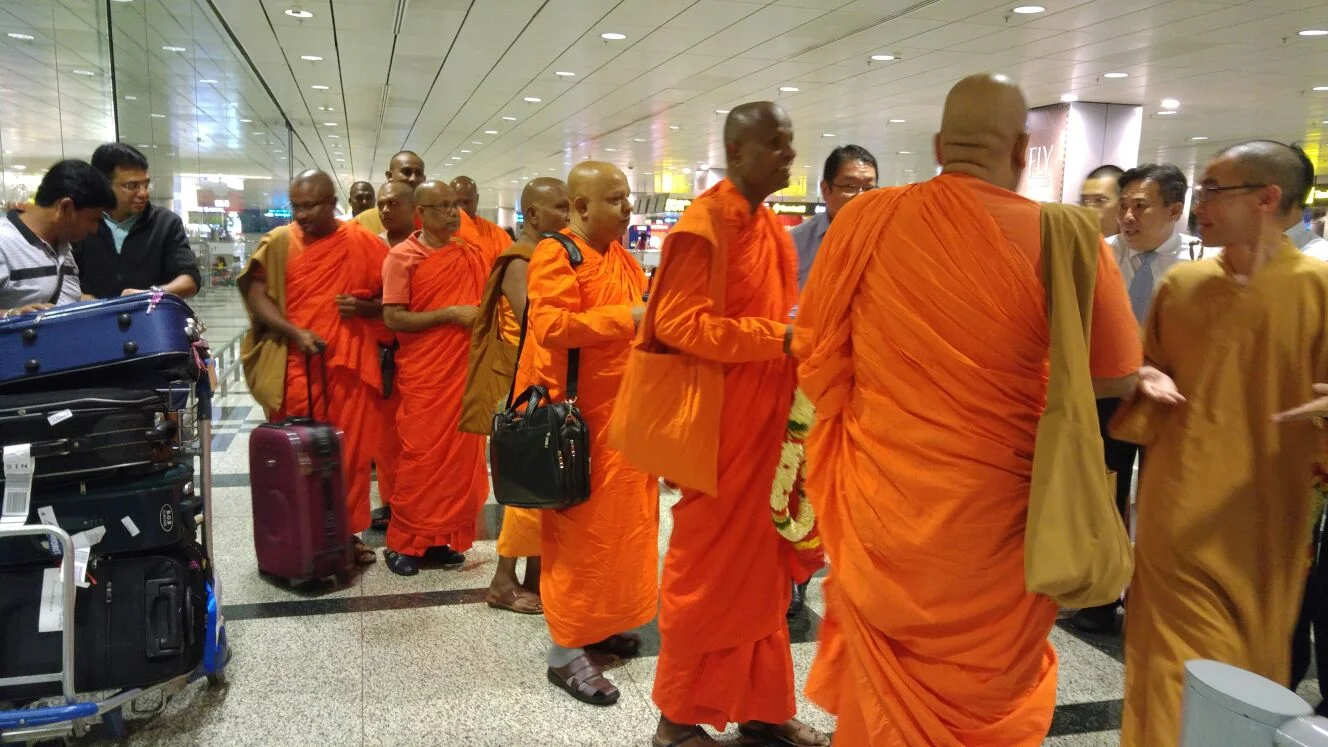 吉祥宝聚寺恭迎斯里兰卡达摩长老莅临新加坡