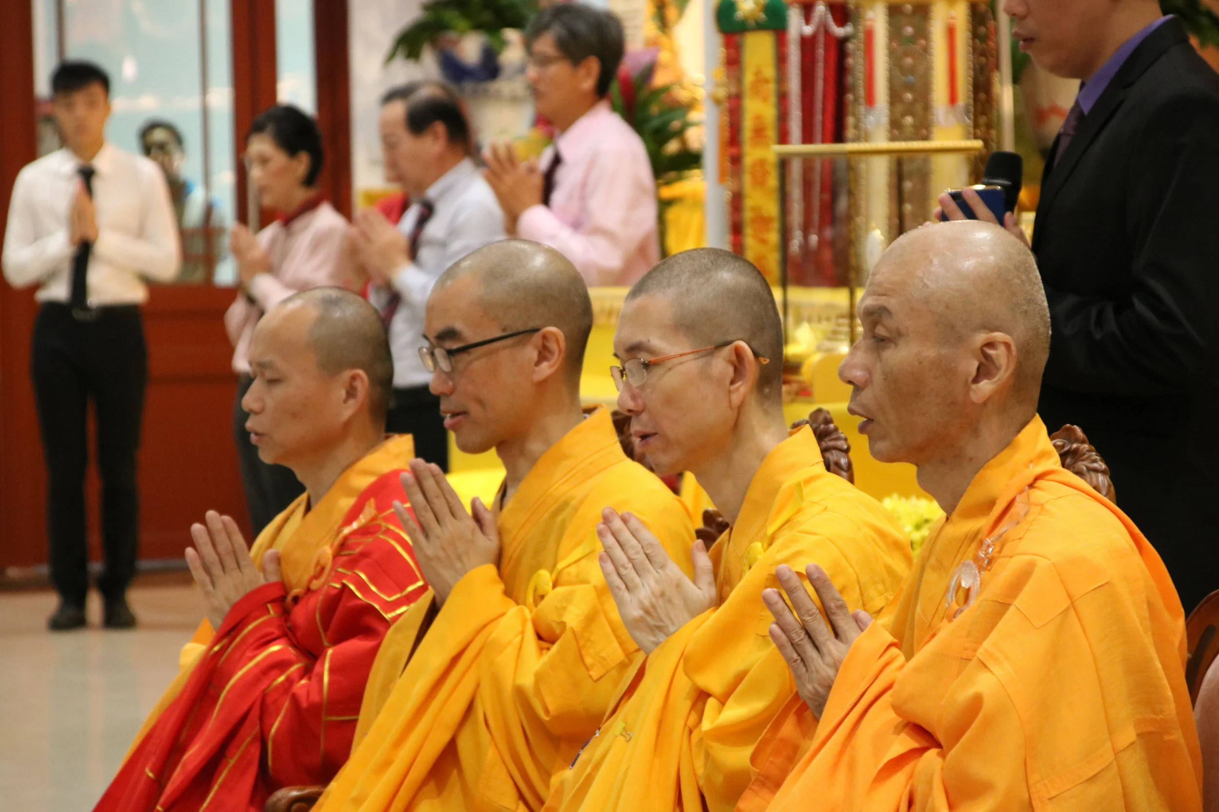 吉祥宝聚寺迎舍利法会隆重进行啦！