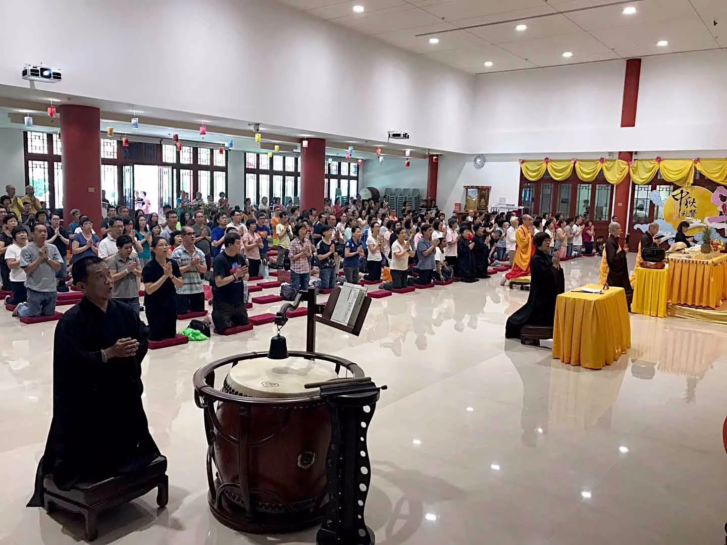吉祥宝聚寺 10月1 日大悲忏法会