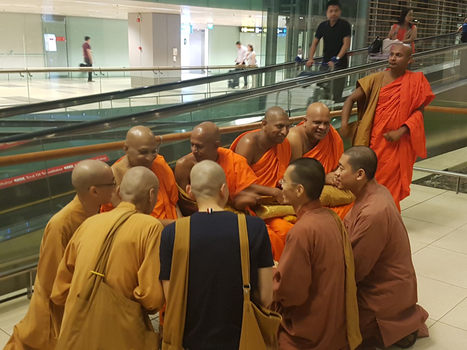 斯里兰卡僧王造访吉祥寺 将为大众慈悲开示与加持