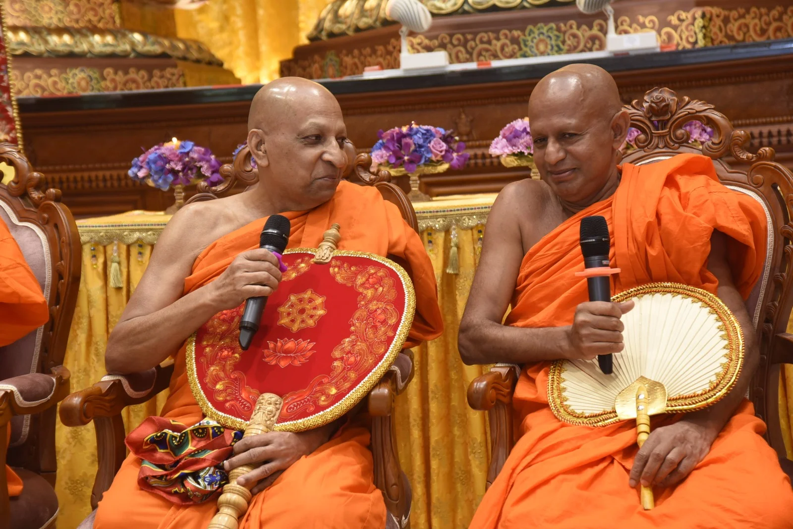 Sri Lankan Sangha Leader’s Visit to BW Monastery
