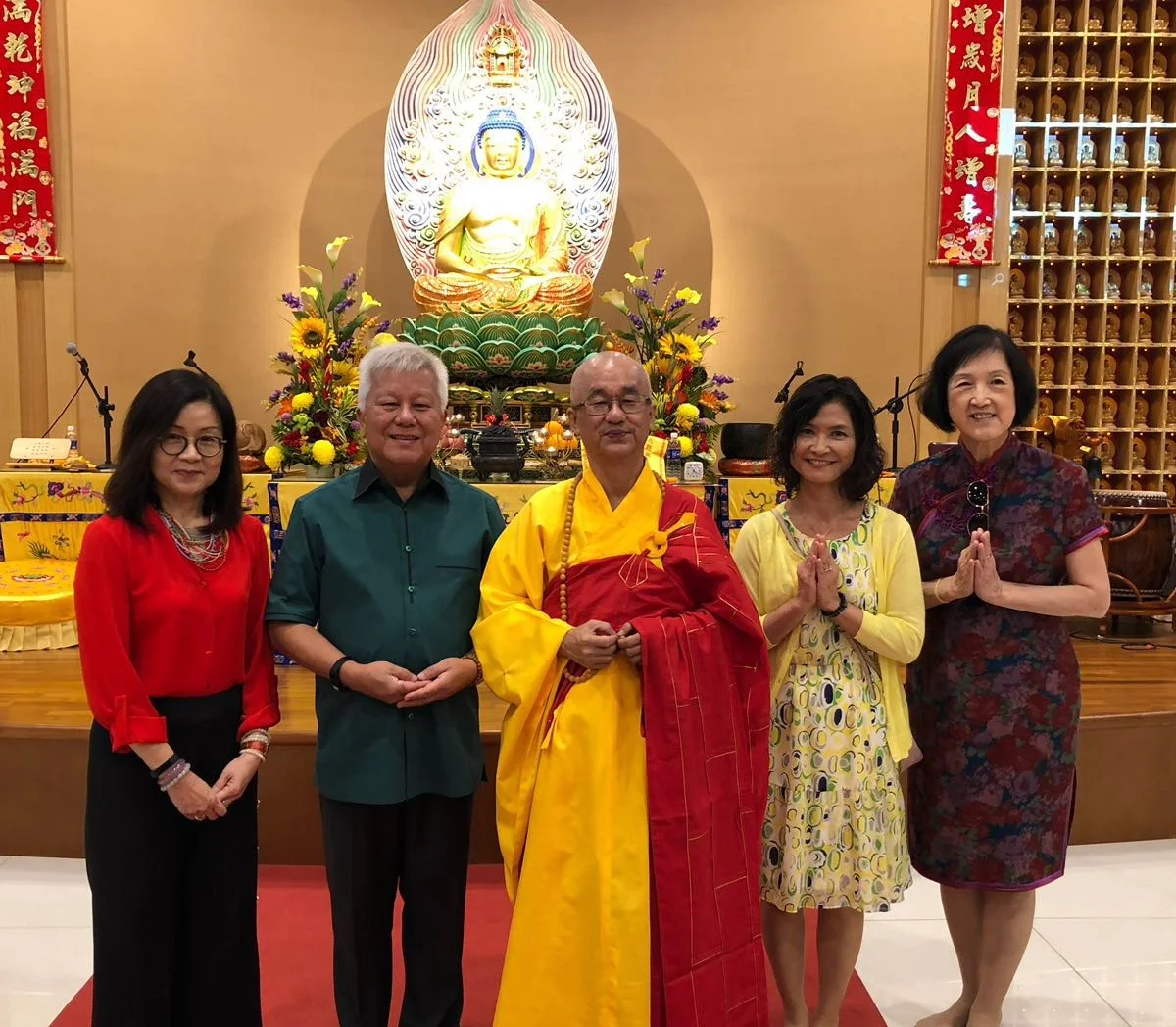 吉祥宝聚寺参加新加坡佛教总会新春团拜