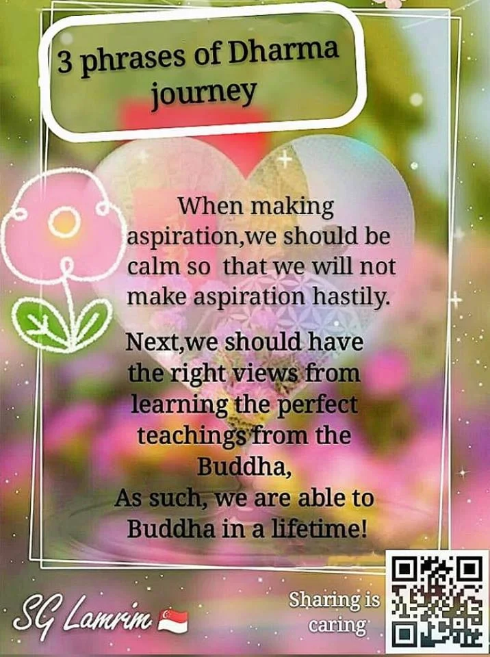 3 Phrases of Dharma Journey