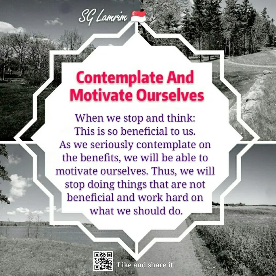 Contemplate And Motivate Ourselves