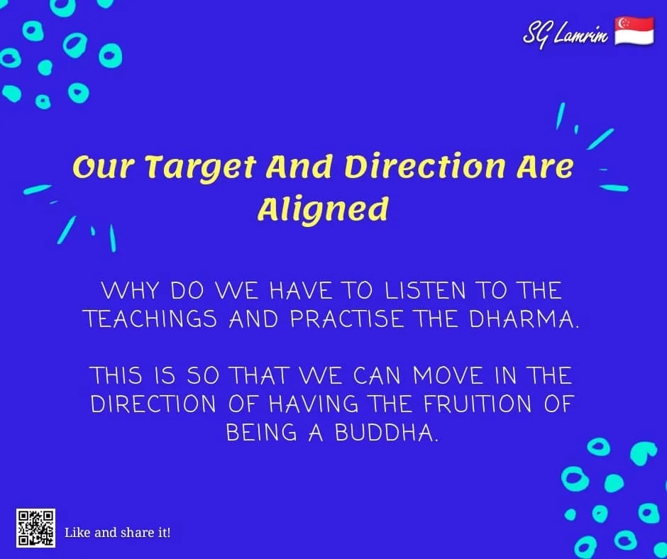 Our Target And Direction Are Aligned