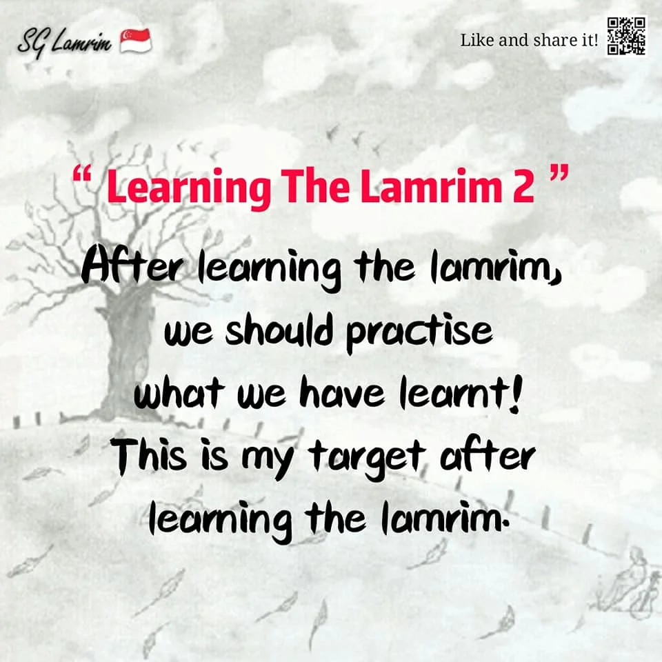 Learning The Lamrim 2