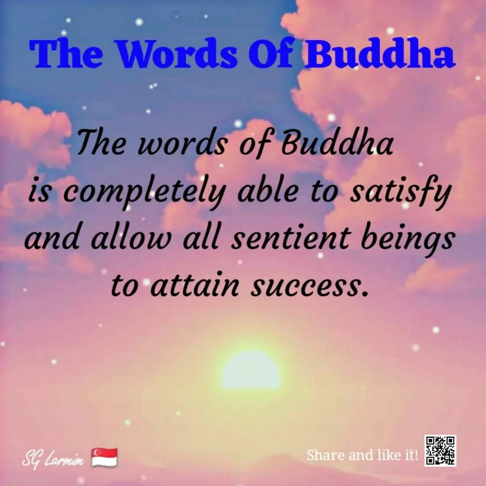 The Words Of Buddha