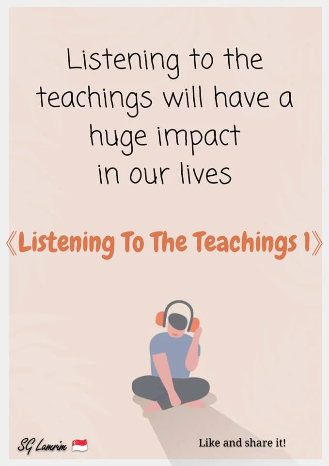 Listening To The Teachings 1