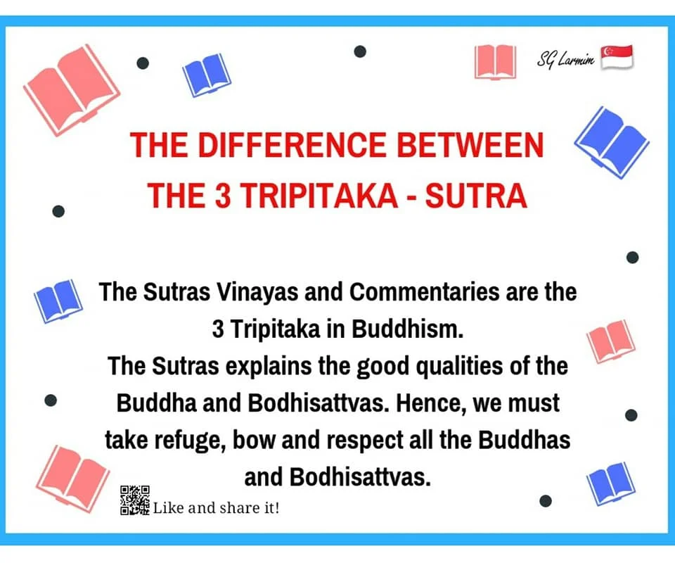 The Difference Between The 3 Tripitaka - Sutra&nbsp;