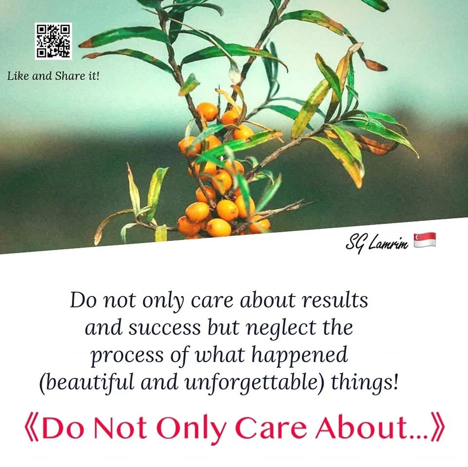 Do Not Only Care About...