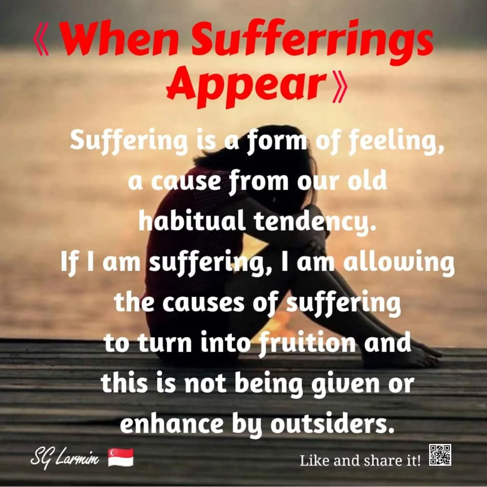 When Sufferrings Appear