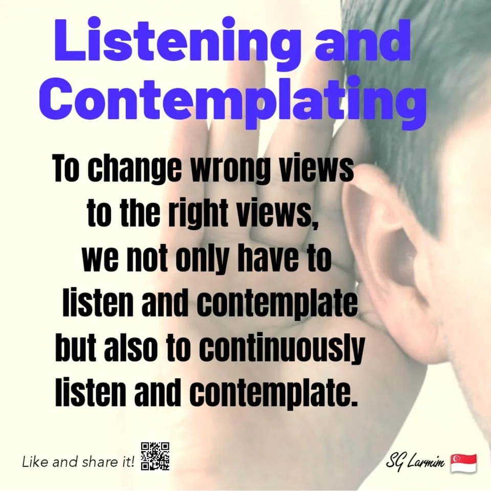 Listening and Contemplating&nbsp;