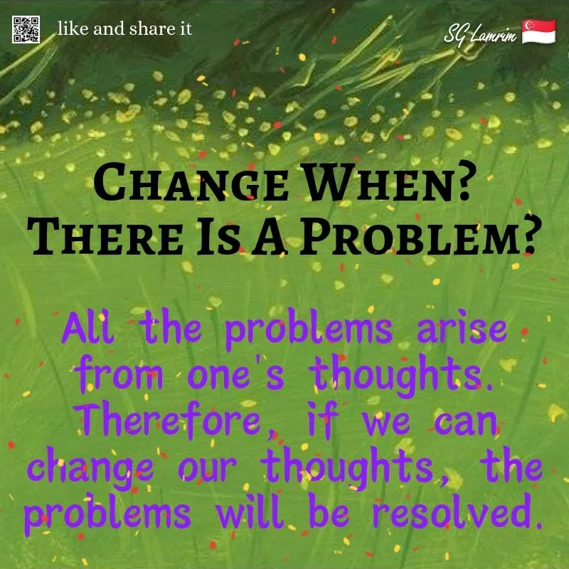 Change When There Is A Problem