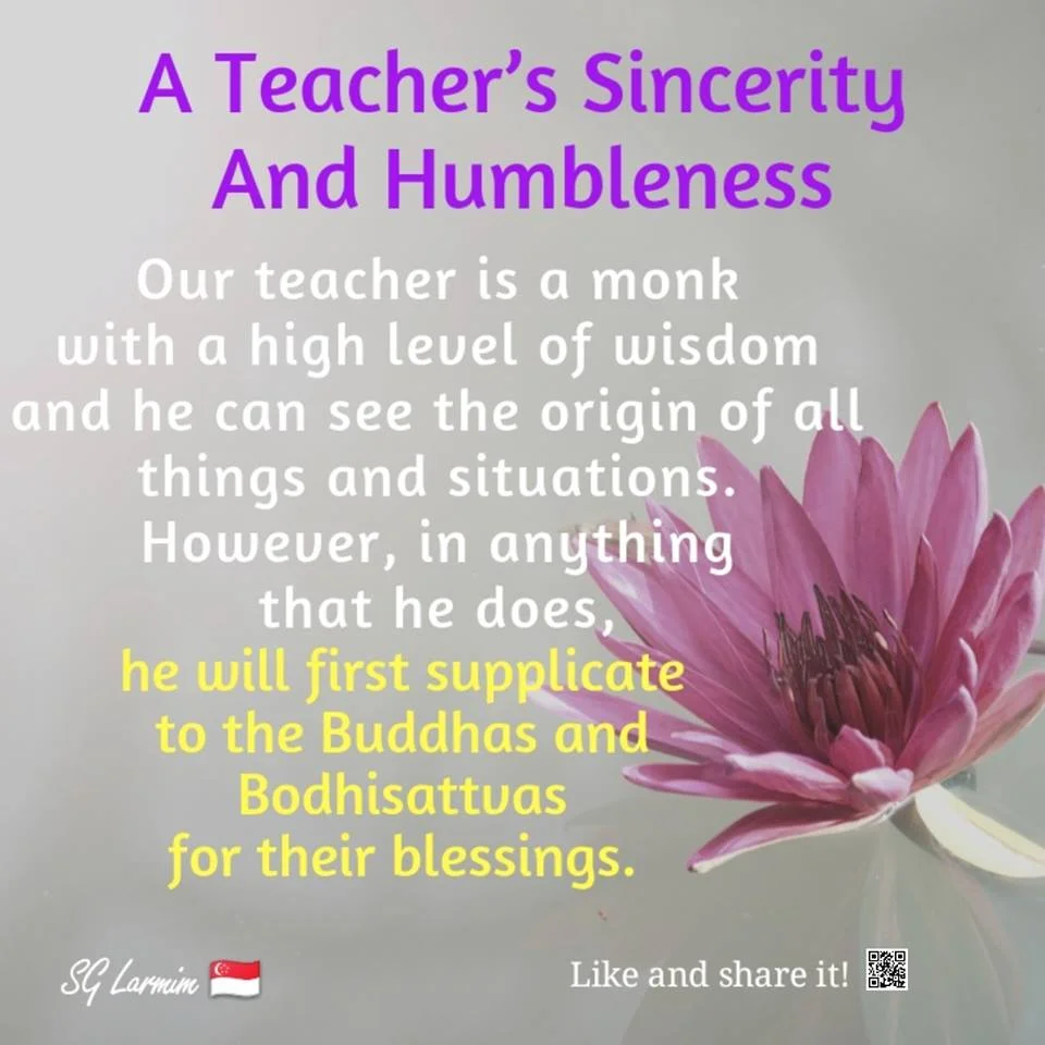 A Teacher’s Sincerity And Humbleness