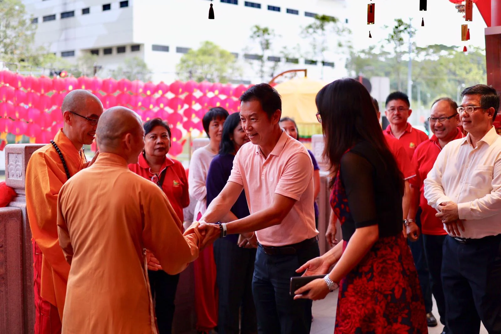 MP Dr Lim Wee Kiak Joins BW Monastery CNY Festivities 