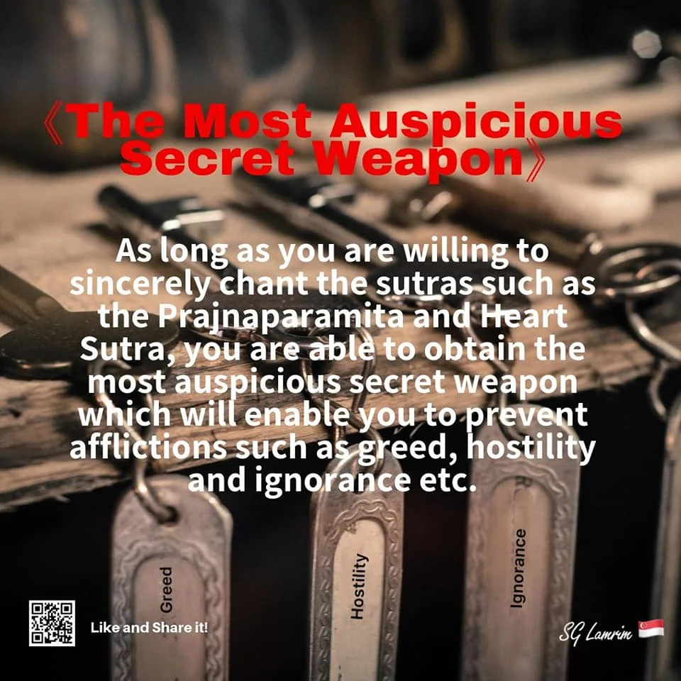The Most Auspicious Secret Weapon