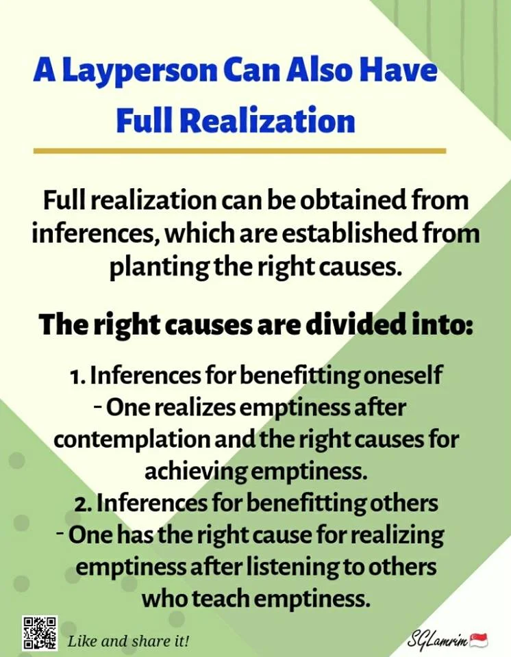 A Layperson Can Also Have Full Realization