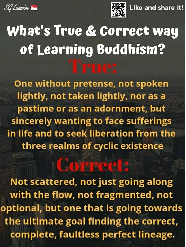What's True &amp; Correct way of Learning Buddhism?