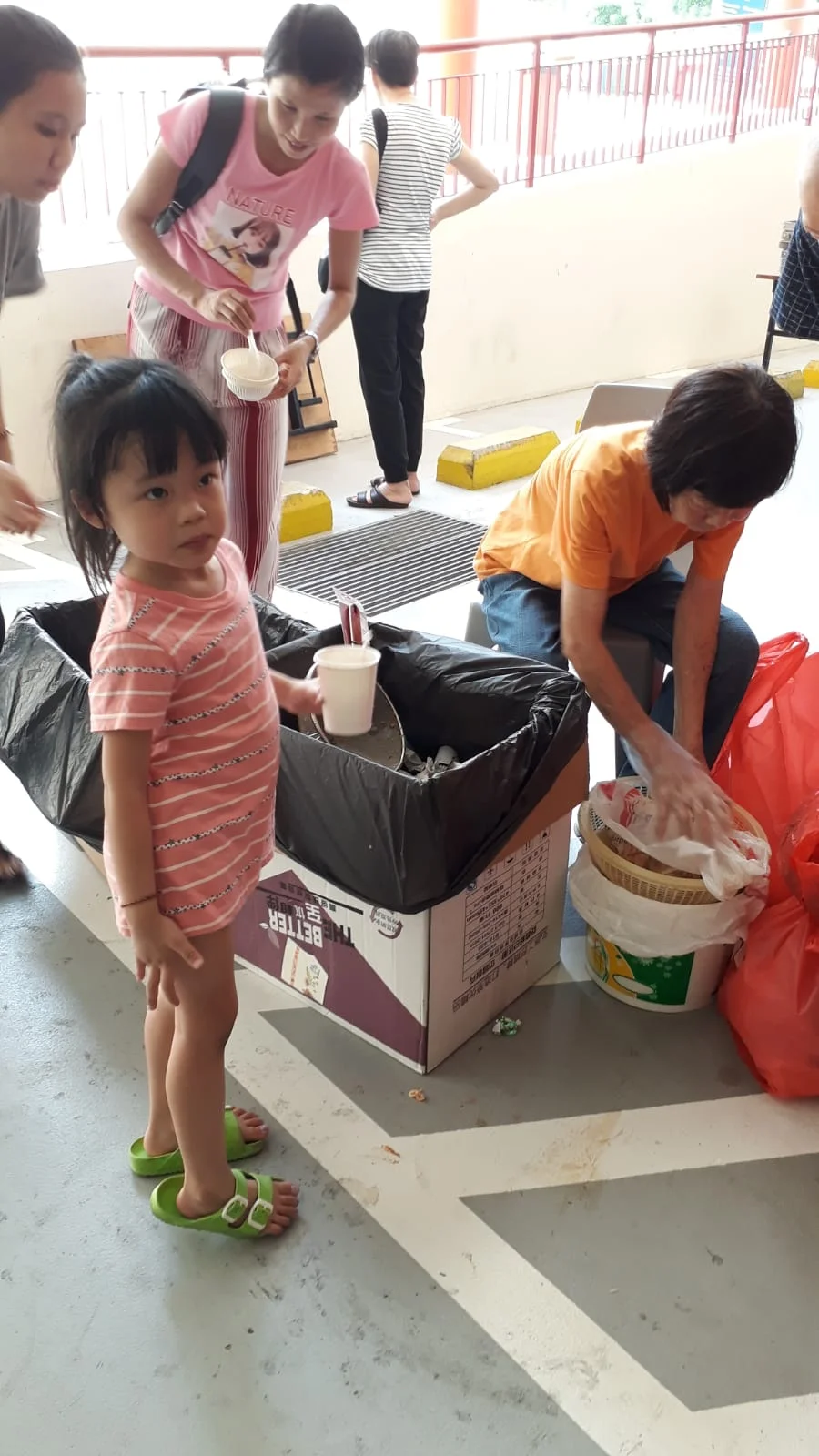 Never too young to start recycling