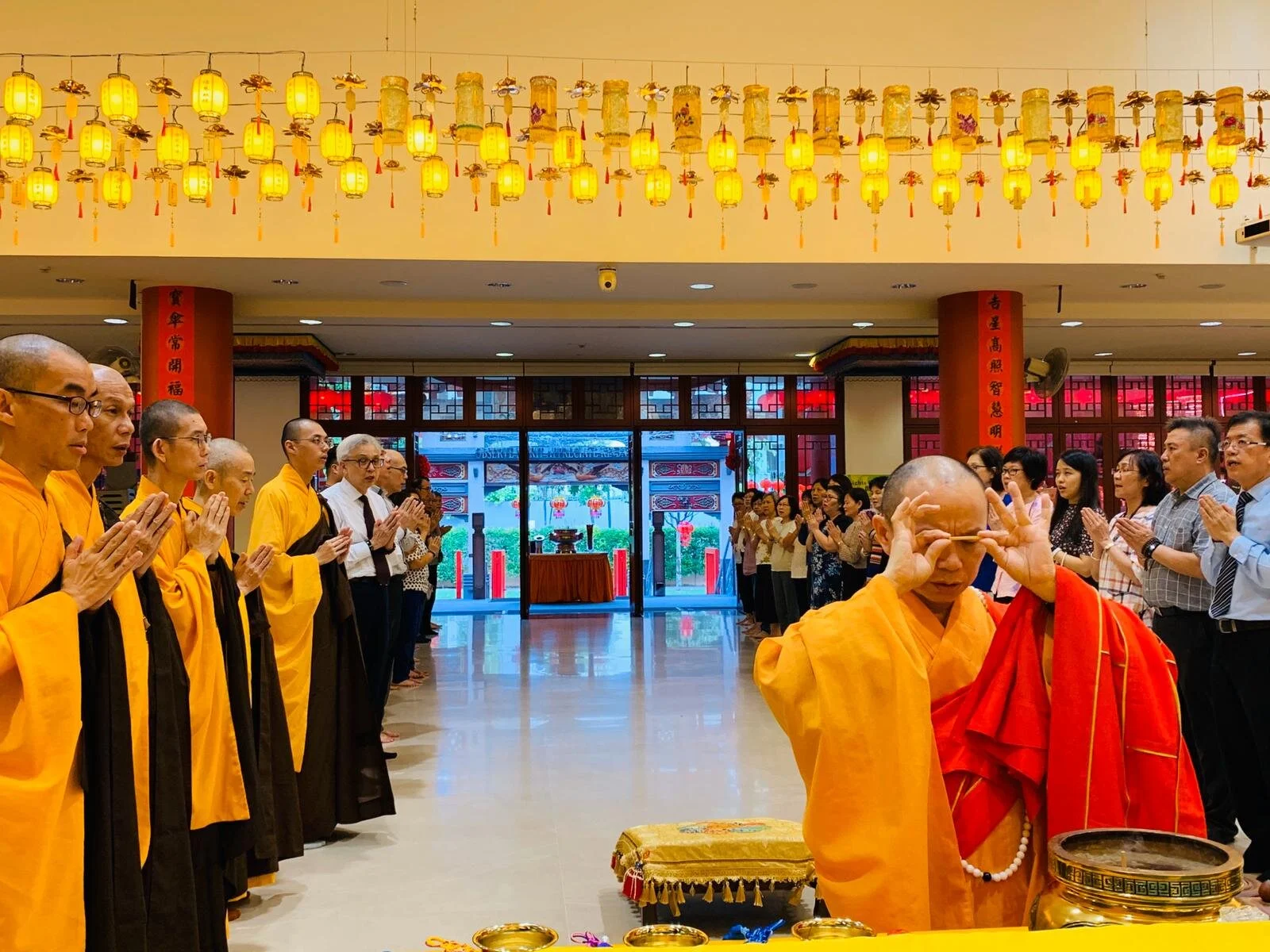 Buddha Statue Consecration Ceremony 佛像开光仪式
