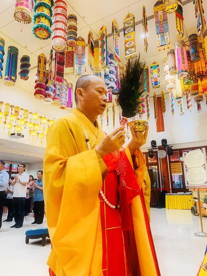 BW Monastery Sangha Welcoming CNY with Purification Ceremony 吉祥僧团洒净迎新春
