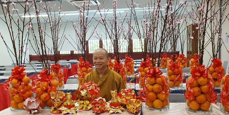 桃花朵朵迎新春 大吉大利拜大年