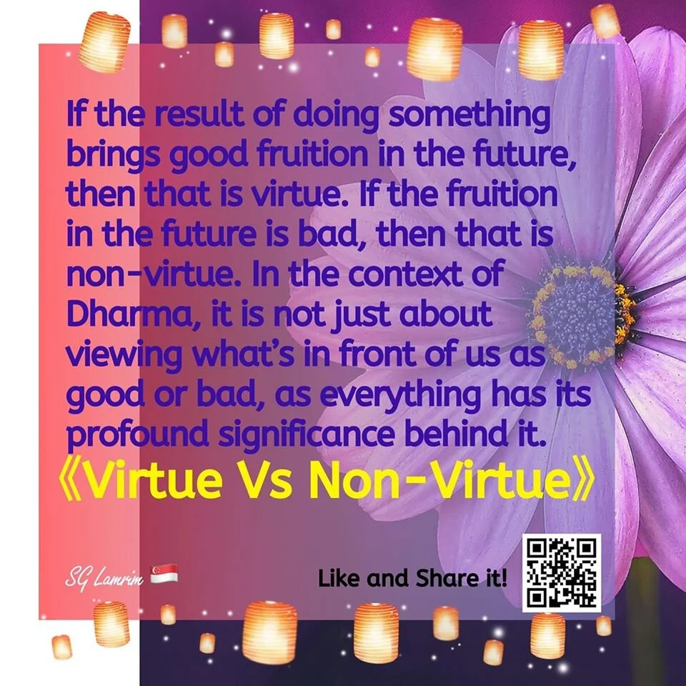 Virtue Vs Non-Virtue