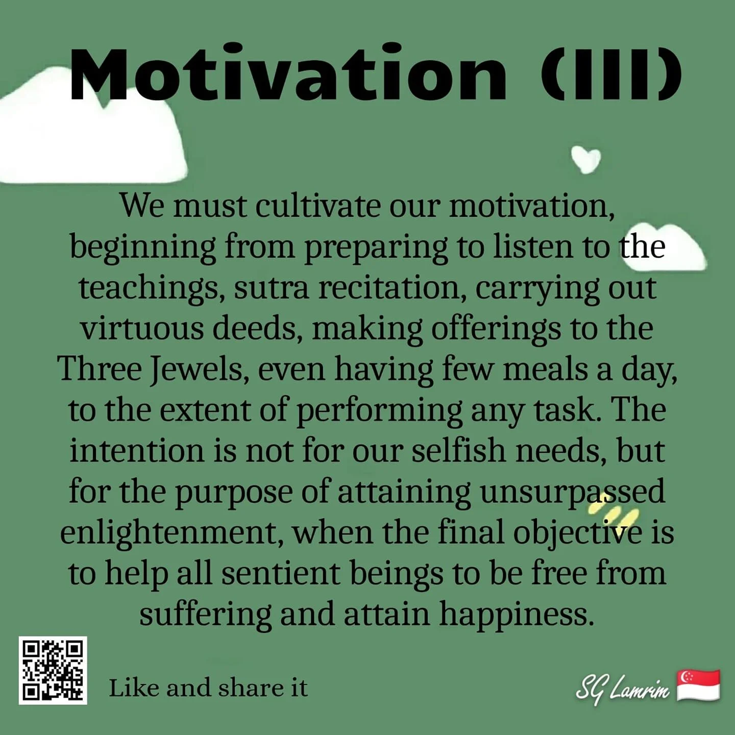 Motivation (III)