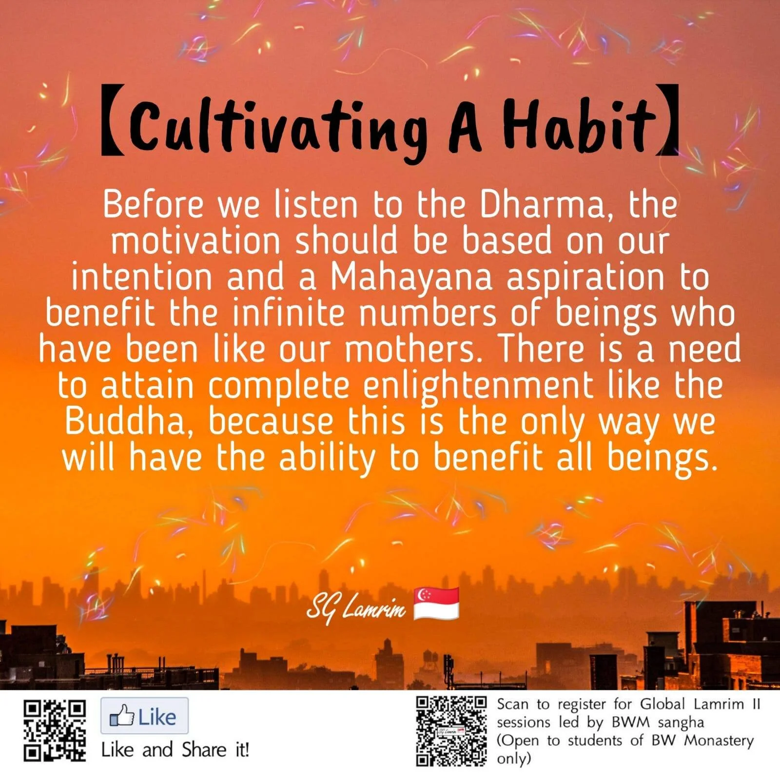 Cultivating A Habit