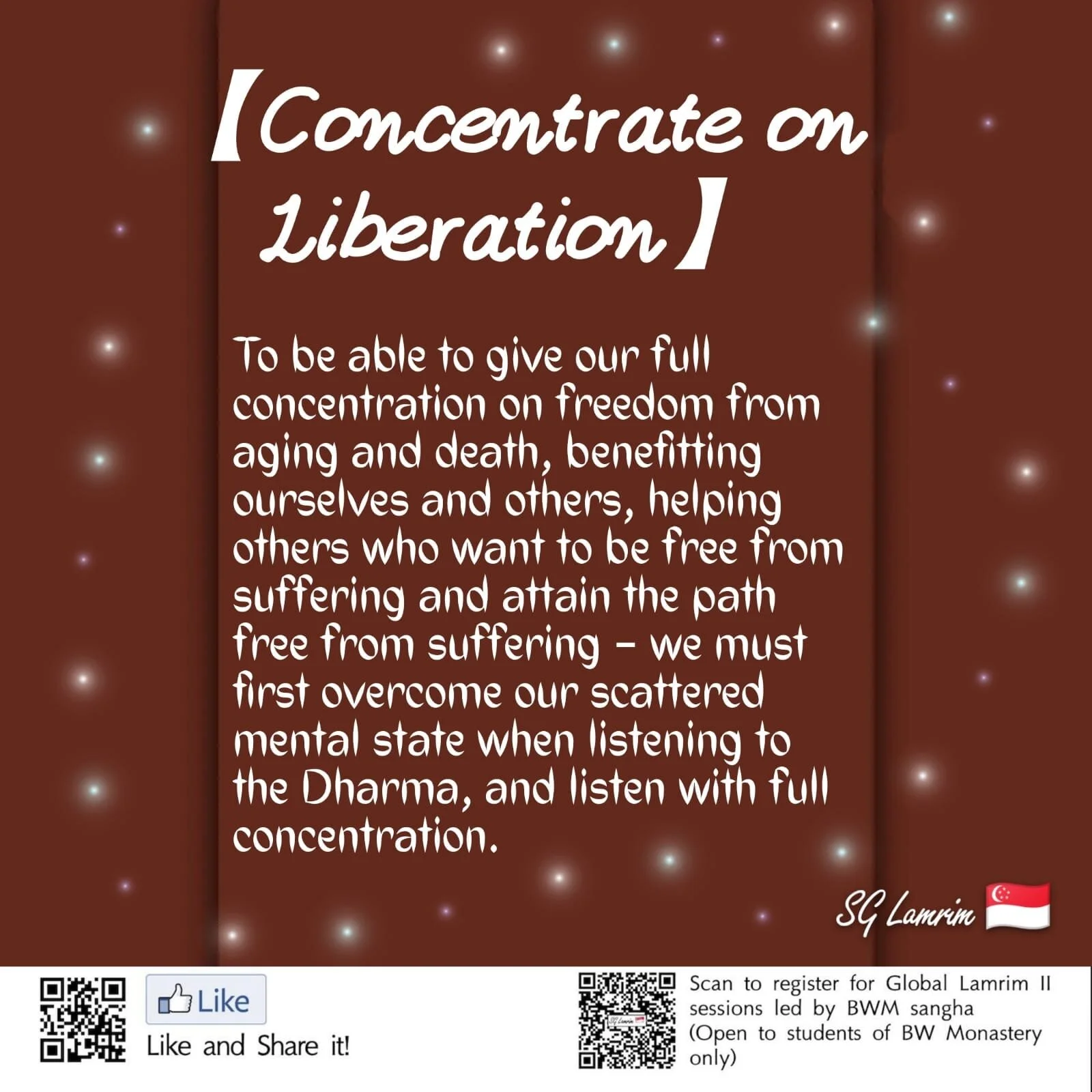 Concentrate on Liberation