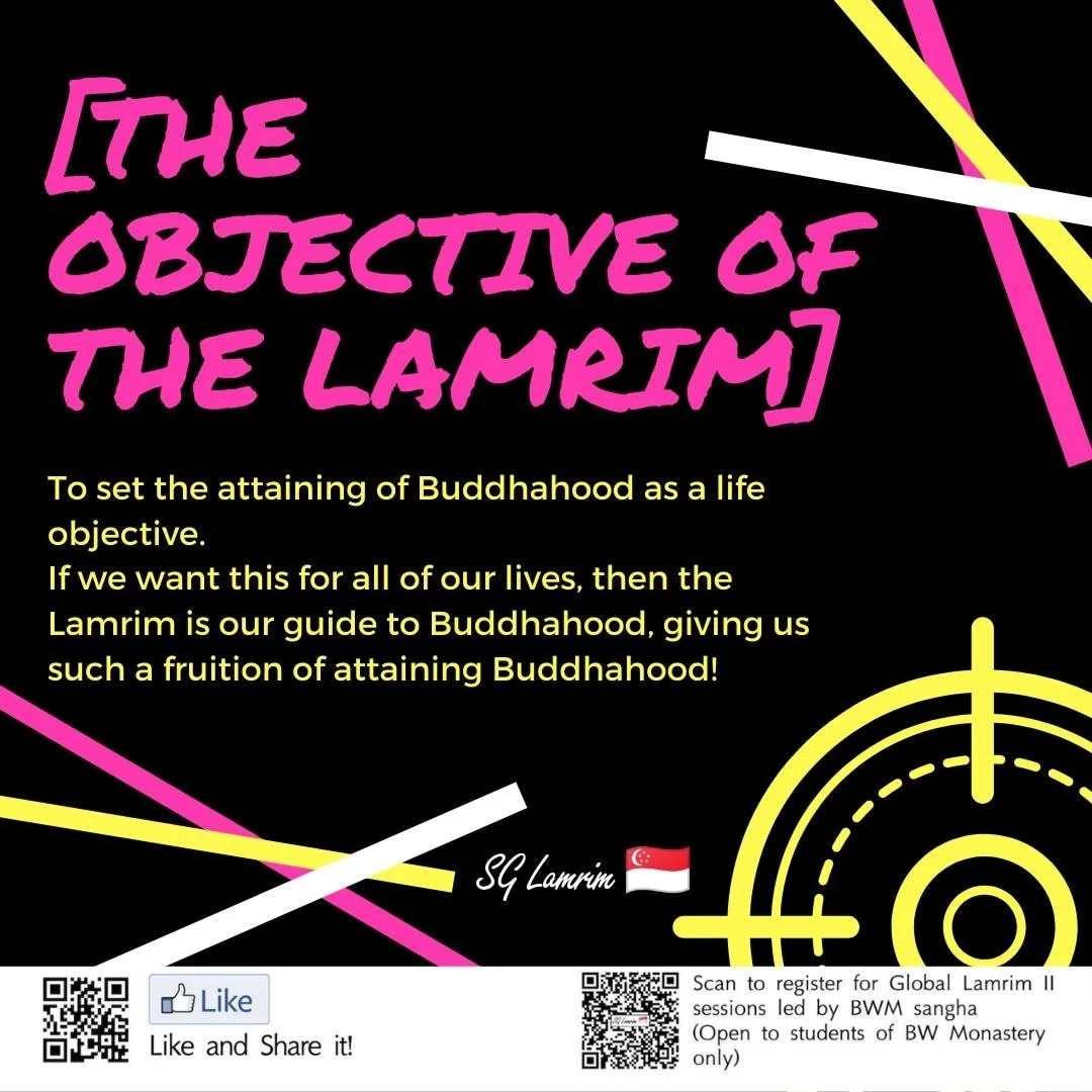 The Objective of The Lamrim