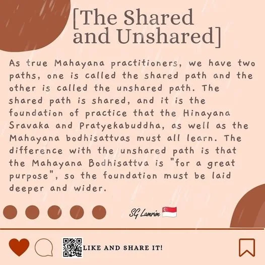 The Shared and Unshared