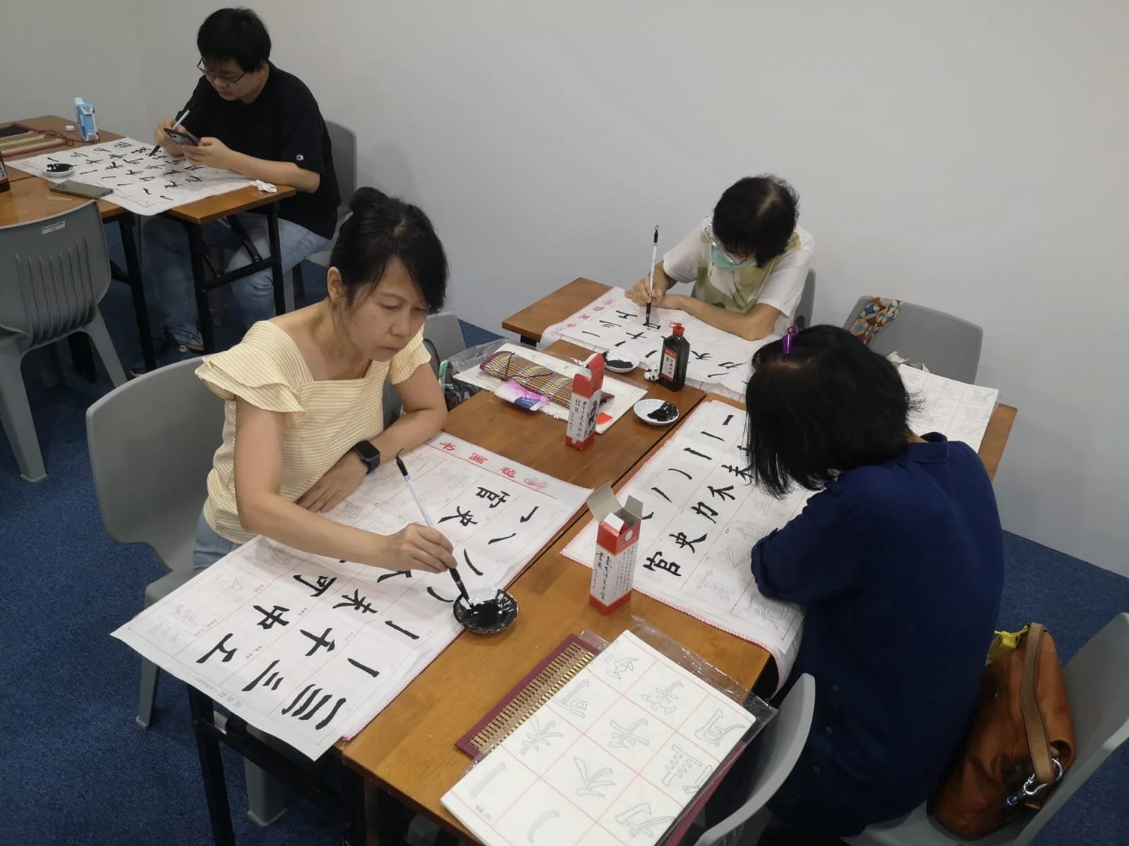 Basic Calligraphy Class 书法基础班 @ Tampines Point Classroom