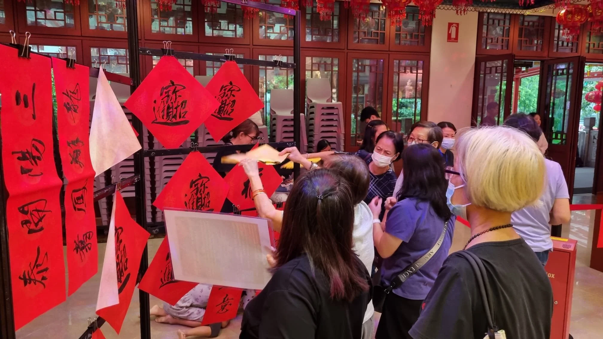 Ushering the New Year: Chinese Traditional Calligraphy Cultural Event