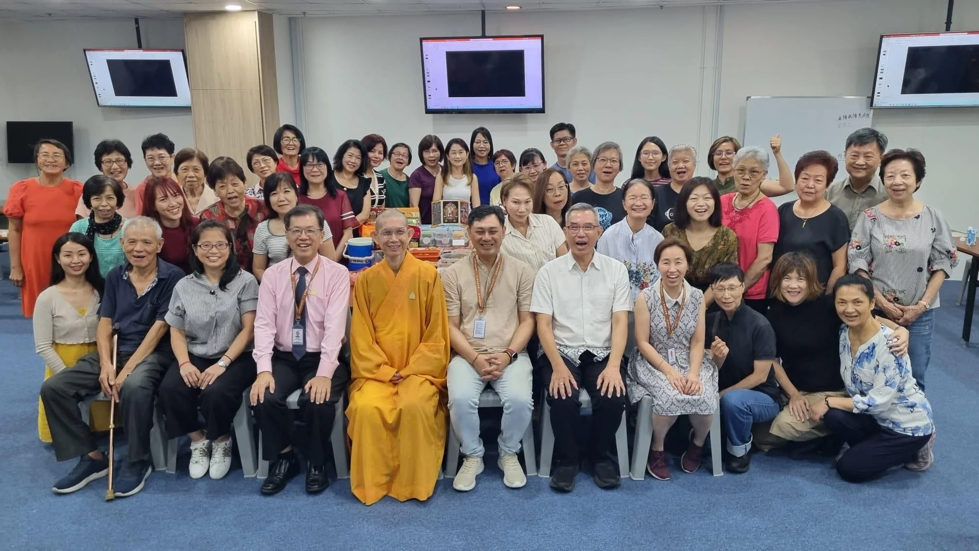 Progression Ceremony of Dharma Class @ Tampines Point