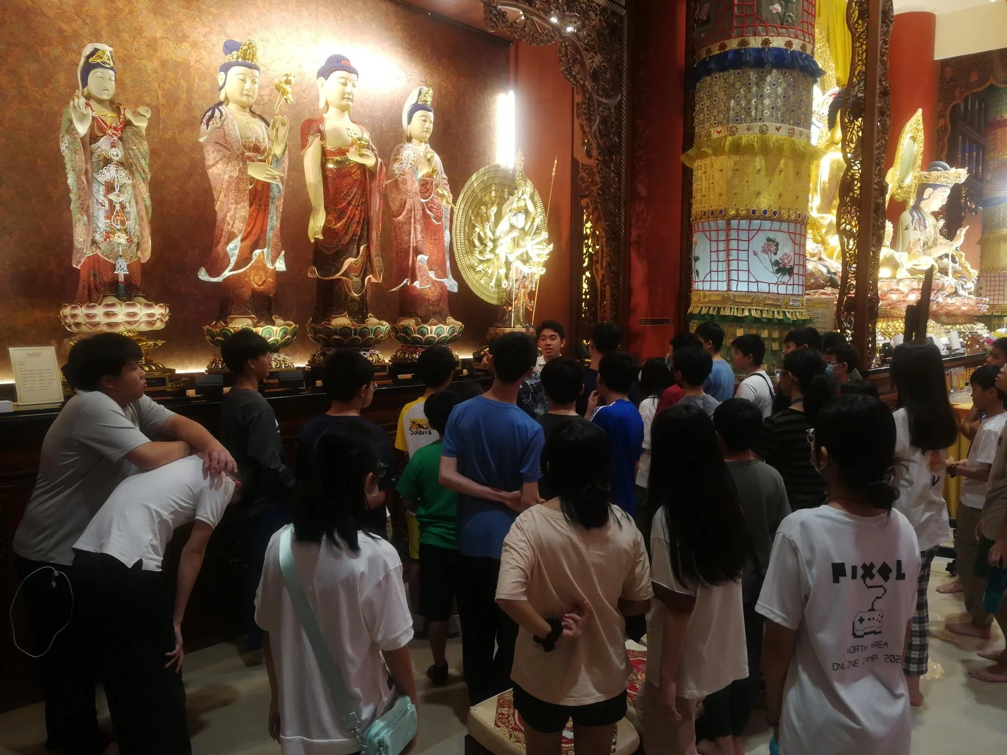 Unveiling BWM's Buddha Statues with Omni Students
