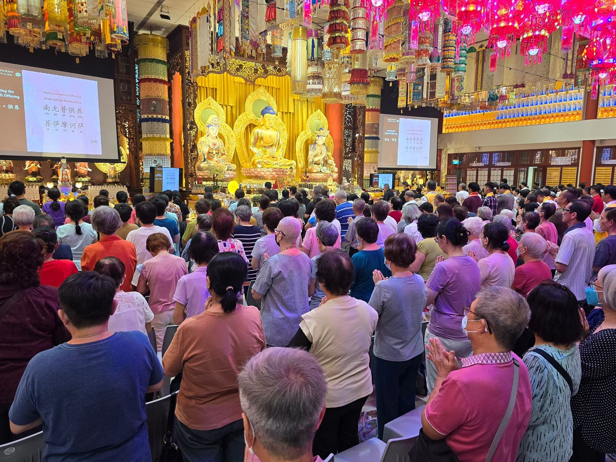 Emperor Liang Repentance Puja Concludes with Great Merit
