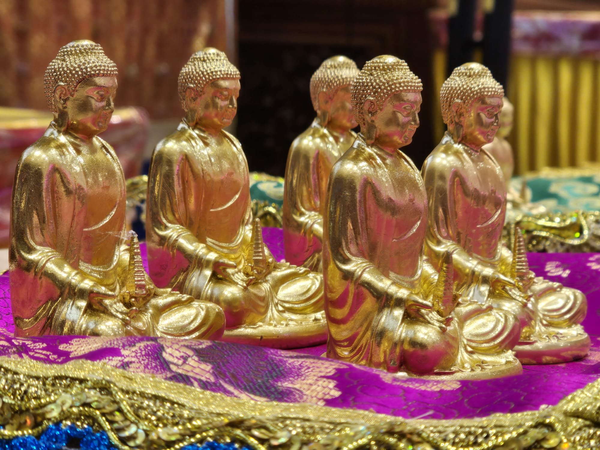 Enshrinement of Medicine Buddha and Manjushri Bodhisattva Pagodas