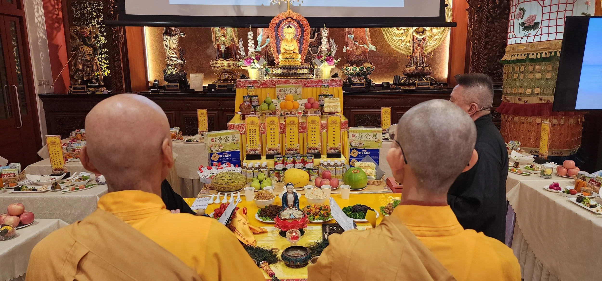 First day of Ullambana Grand Puja