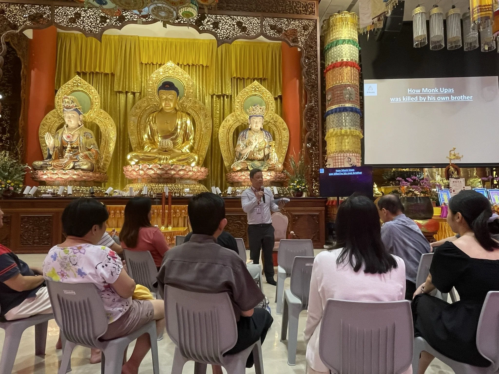Transforming Anger Through Wisdom: Insights from Our Recent English Seminar