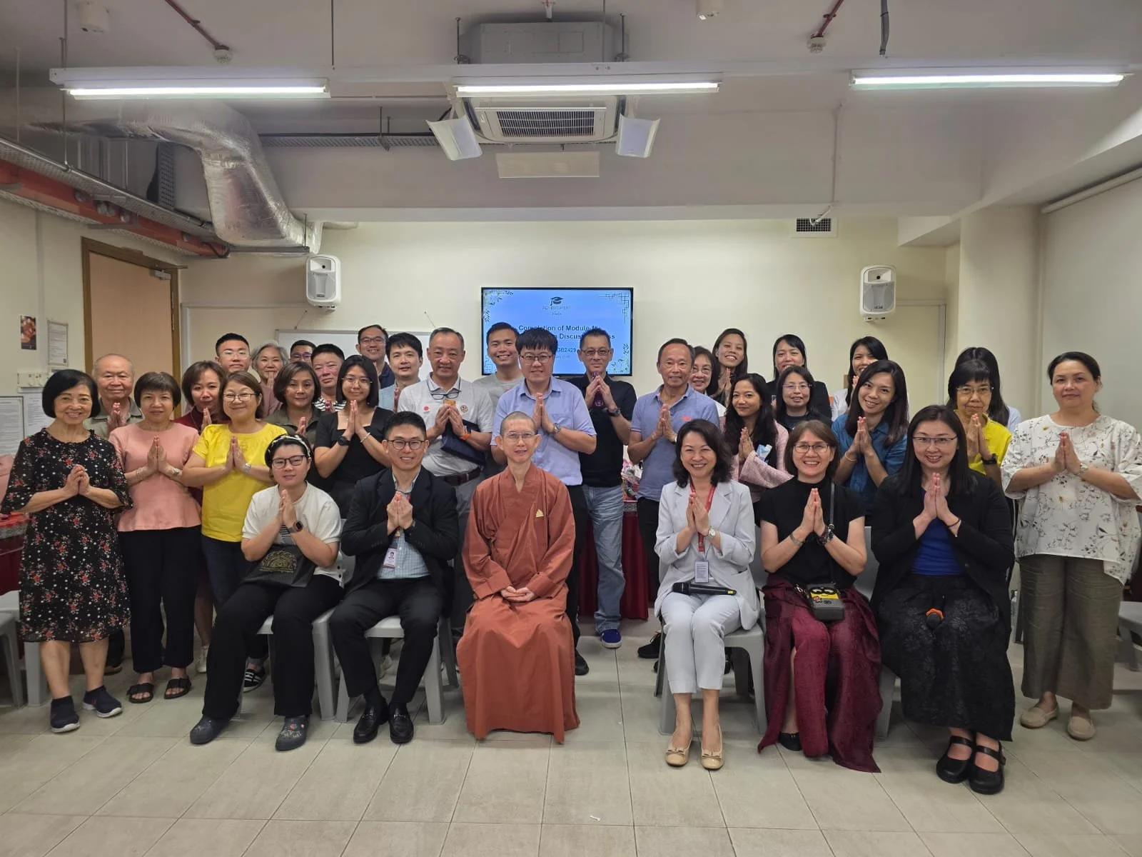 Celebrating Milestones: One of our Bilingual Classes receives their Lamrim