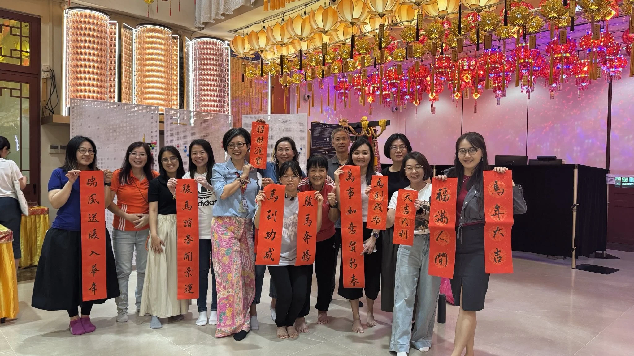 祈福慧赢: 幸福绣球花 DIY 工作坊 ＋ 吉祥挥春