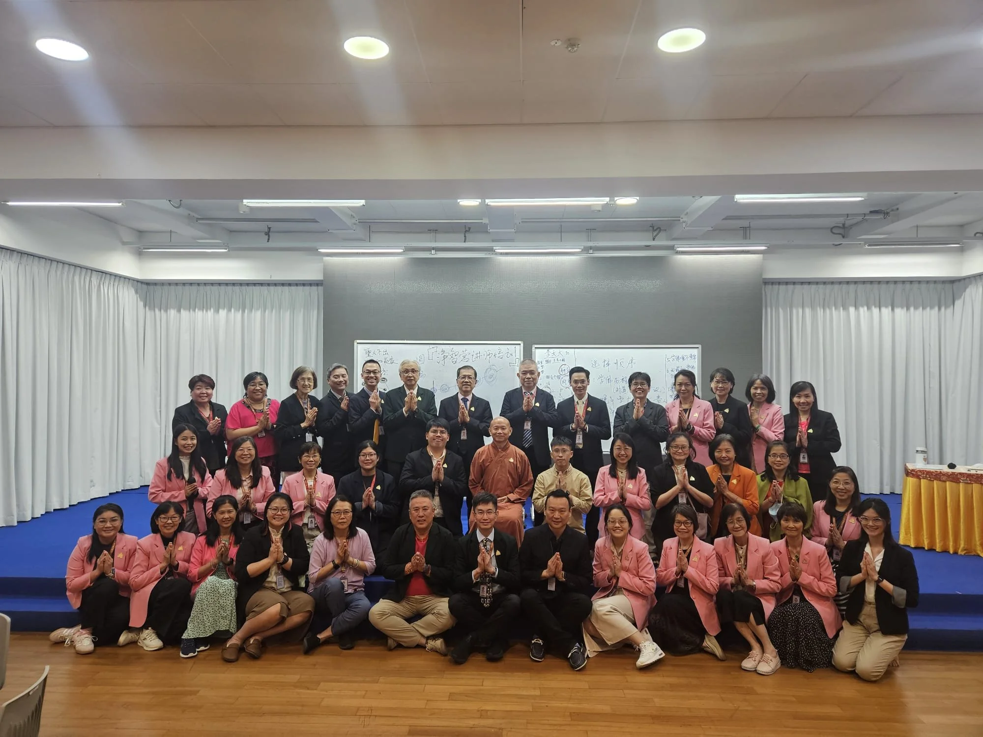 Pure Wisdom Camp Lecturer Training Presided by Venerable Jing Yuan