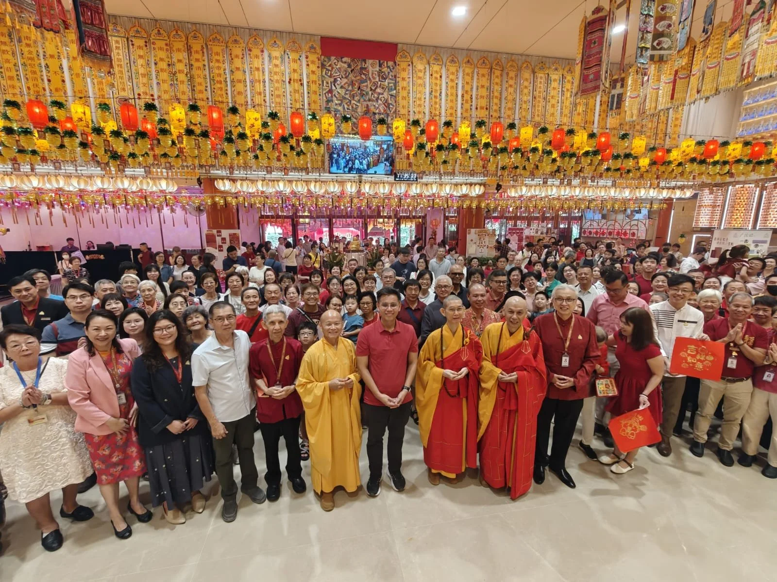 MP Mr. Ng Shi Xuan’s Visit to BW Monastery during Chinese New Year Day 2