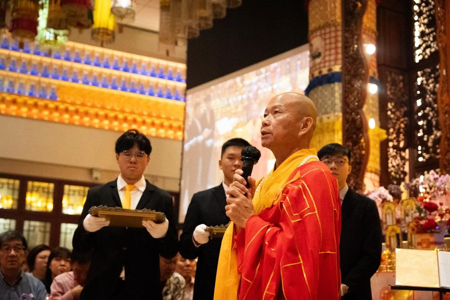 ✨ Chinese New Year Grand Puja ✨
Offerings to Wealth Deities, Protectors, Gods &amp; Nagas

On this auspicious Fifth Day of the Lunar New Year (初五), devotees gathered with sincere hearts to welcome wealth and receive blessings for the year ahead.

A k