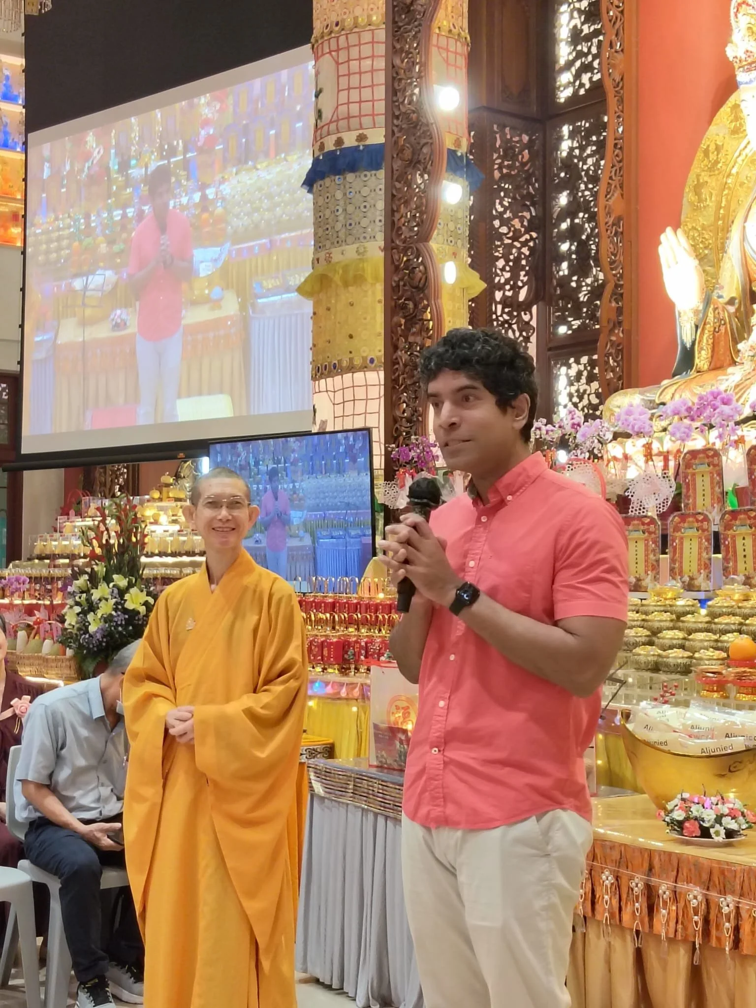 MP Mr. Vikram Nair visits during Chinese New Year Day 5