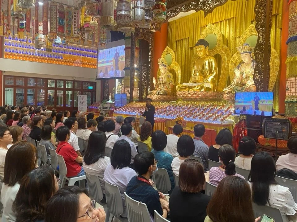 On 8 April, the monthly Chinese Class Cadres session brought together 315 cadres for a comprehensive briefing on the upcoming Vesak Day.

The session focused on equipping cadres with the educational content and direction ahead, ensuring they are well