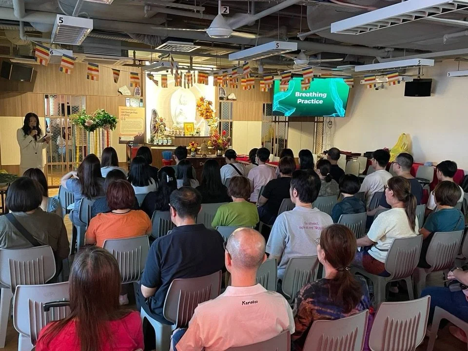 Over 60 participants joined us for our first-ever Career Blessing Session at BW Monastery Bugis 🌿

Through guided reflection, a practical sharing on navigating workplace challenges, the Green Tara Puja, and lot interpretation, we explored how Buddhi