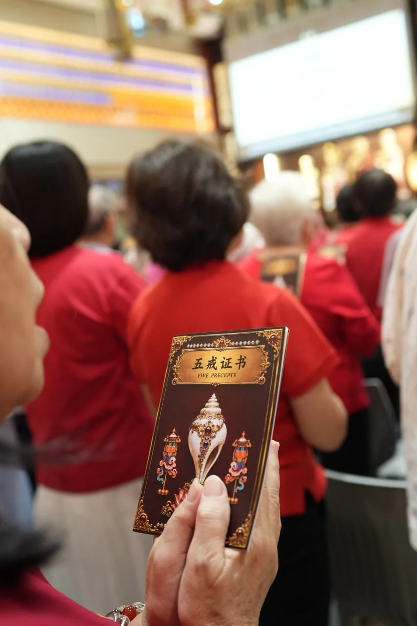 National Day Celebrations: Five Precepts, Refuge Taking, Mahayana Refuge Taking Ceremony