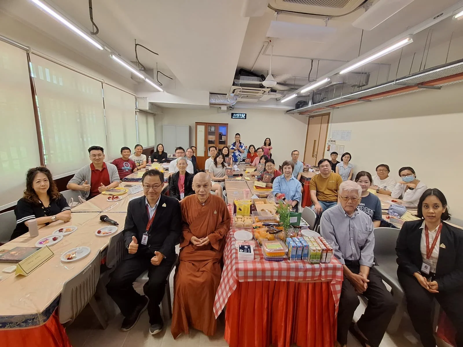 Lamrim Book Presentation Ceremony for Class SGB2614
